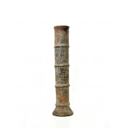 Świecznik betonowy rustykalny wąski 40cm